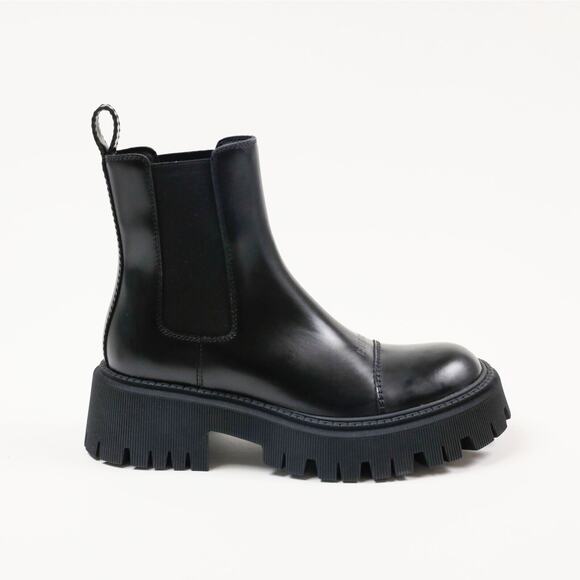 Balenciaga Women Tractor Boots Black Size 38EU/8US - Picture 1 of 8